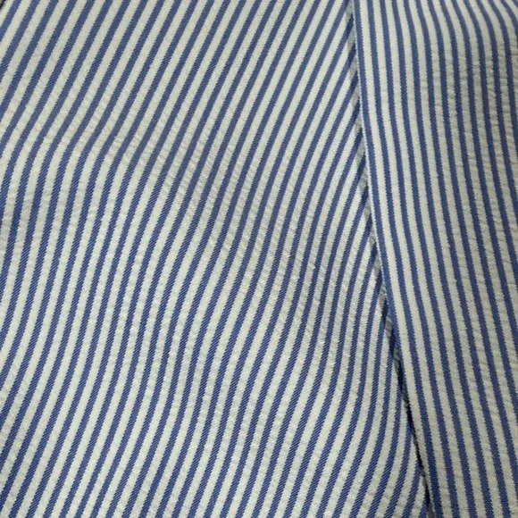 Kasper Blue and White Striped Blazer & Pants - Picture 4 of 16